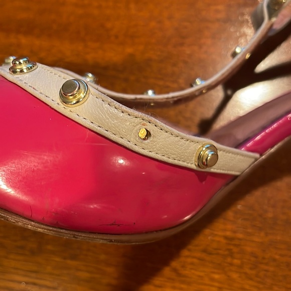 Halogen stud heels in blush (Valentino Rockstud) pink size 10.5 gold studs - Picture 5 of 10